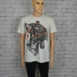 Mens All Saints Hanshin SS Crew graphic tee t-shirt